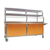 Eagle DCS6-STU Director's Choice® Solid Top Serving Unit 96"W X 30"D X 34"H