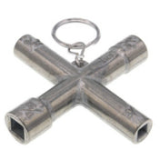 Private Label 1701 4 Way Sill Cock Key