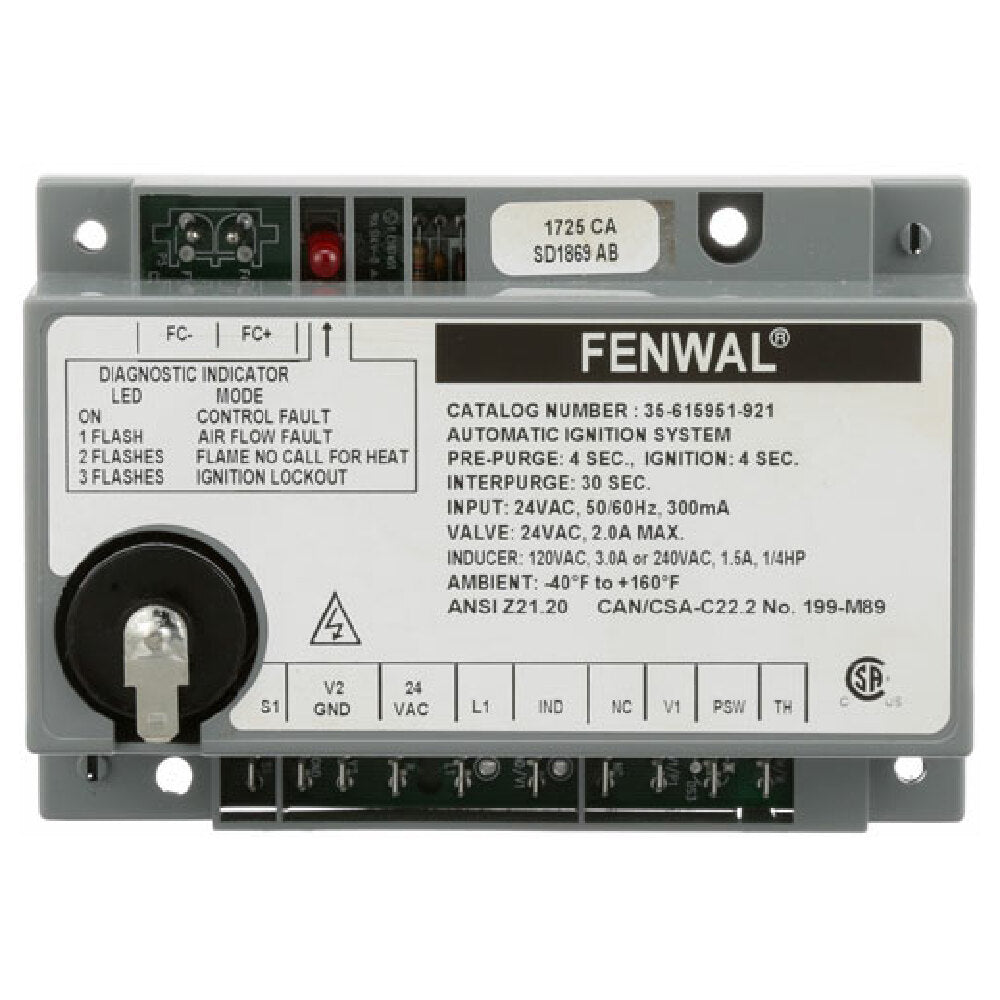 Blodgett BL54388 Ignition Control