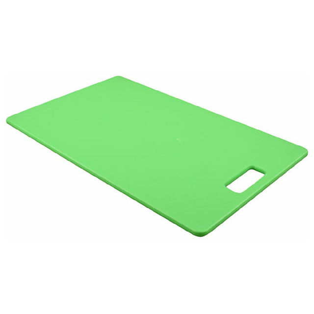 San Jamar CB1625512GNH Cut Bd 16" X 25.5" X 1/2" Green/handle