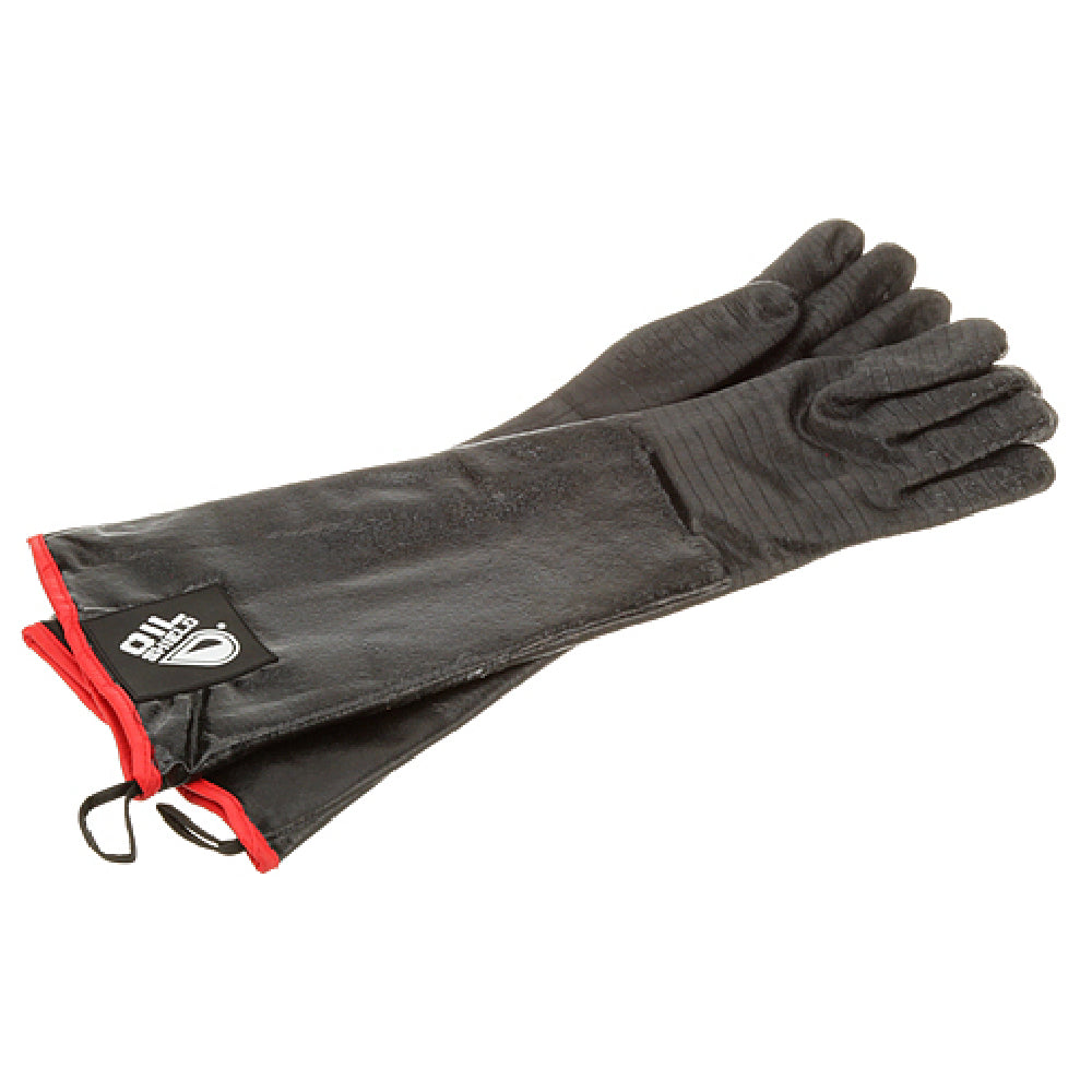 Private Label 8011150 Mitts Oven Black W/red Strip (bacon)
