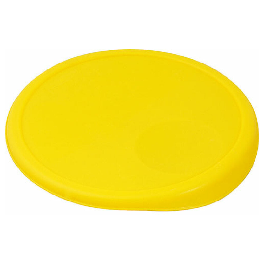 Rubbermaid RBMDFG573000YEL Lid 12/18qt Round Yellow (lemonade S/tea)