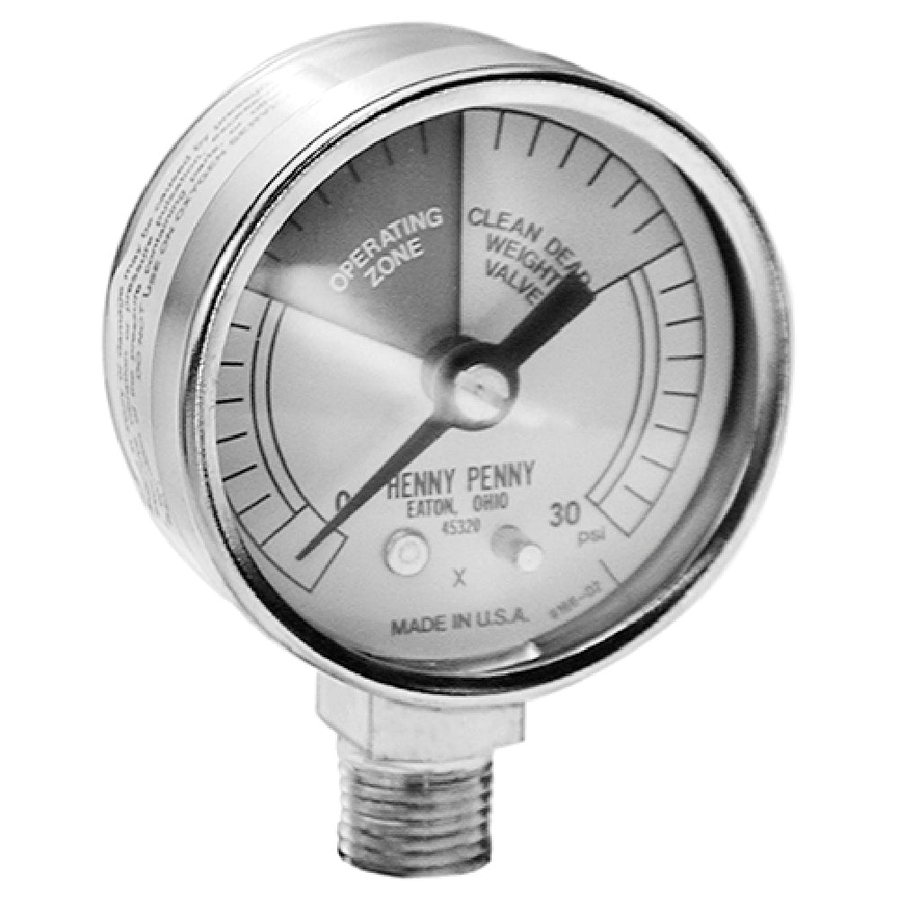 Henny Penny 16910 Pressure Gauge 2" Dial