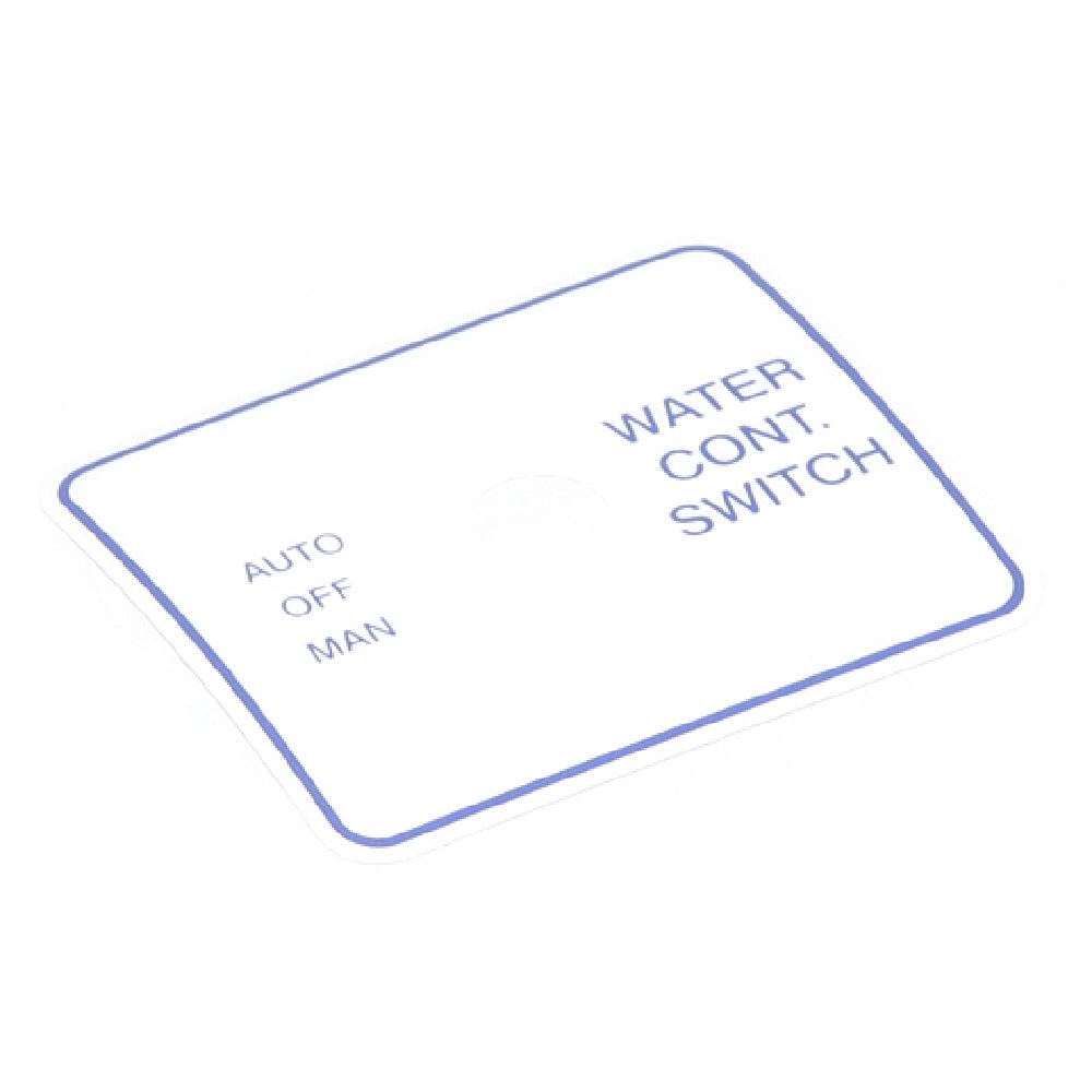 Henny Penny 44030 Decal Water Control Hcw Kfc