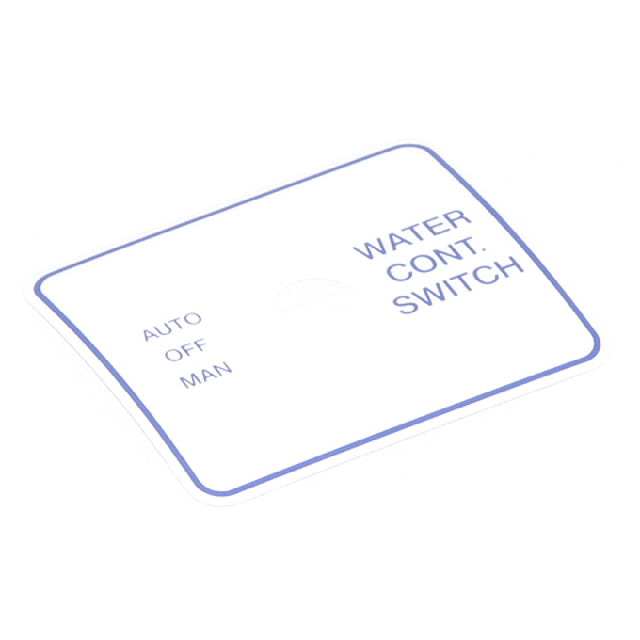 Henny Penny 44030 Decal Water Control Hcw Kfc