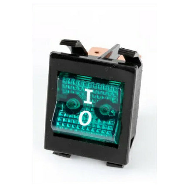 Hatco 02-19-076 Switch Rocker 250v Green Dpst