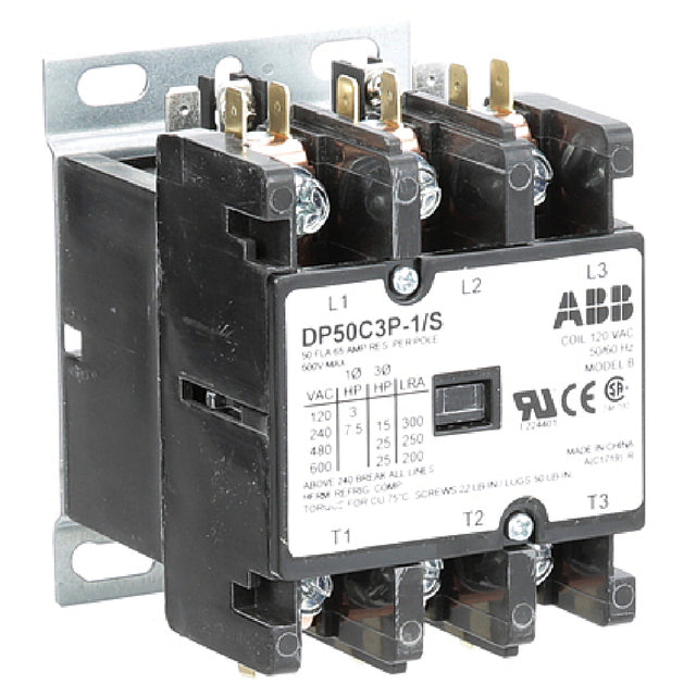 Jackson 59450022470 Contactor 3 Pole 120v 50a