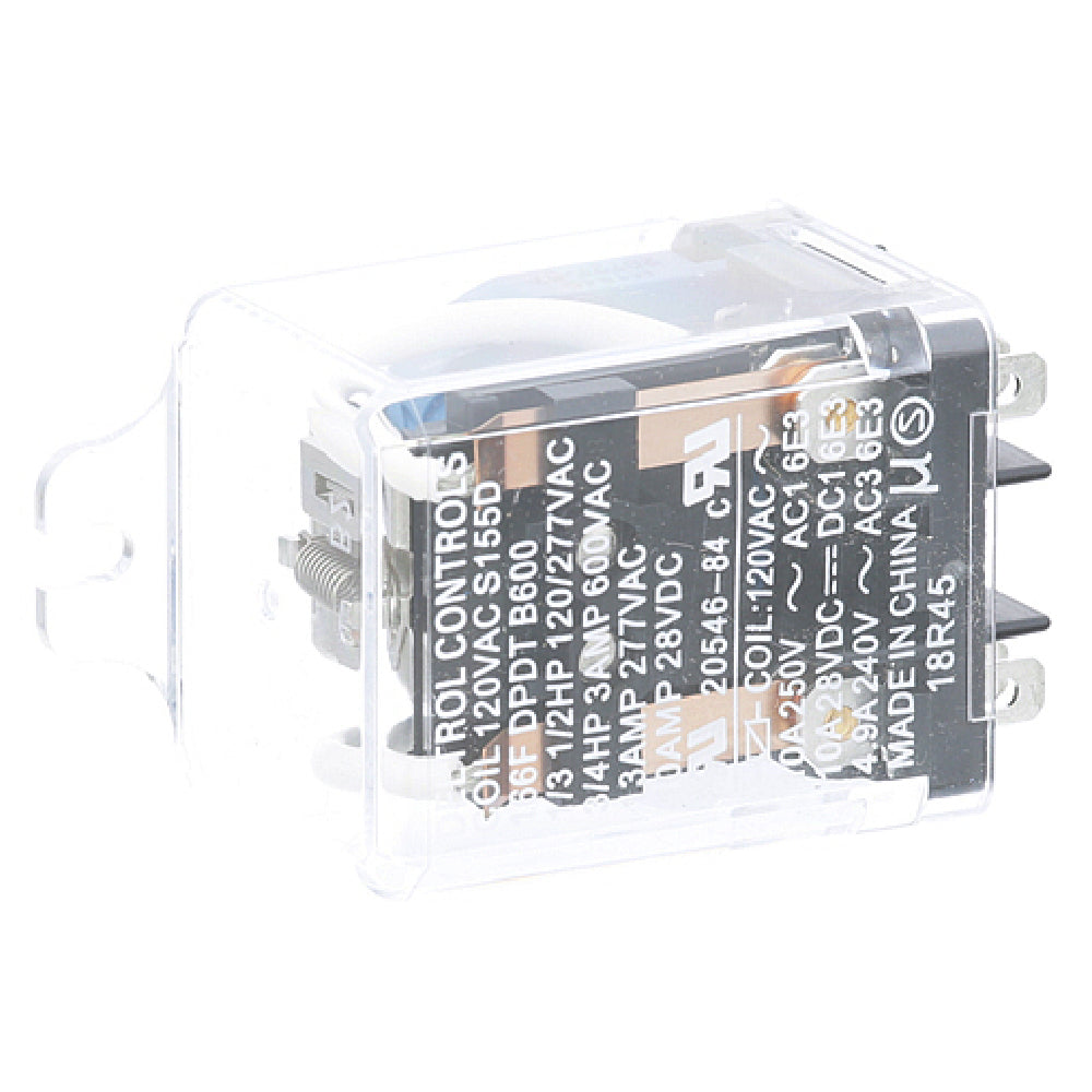 Delfield 2196068 Relay Dpdt 120vac 13a
