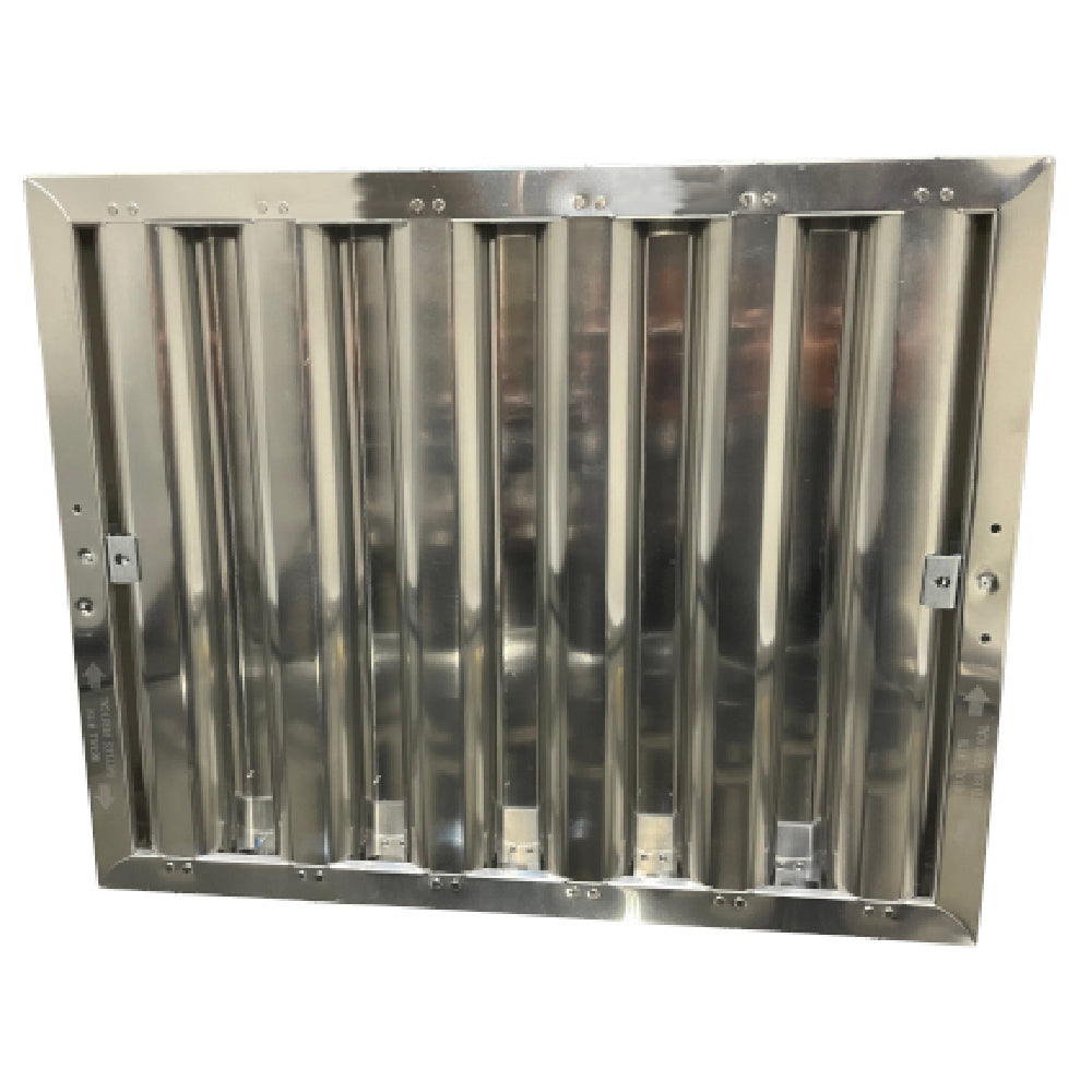 AllPoints 8014117 Hood Filter Type6 Alum 20x20 W/ Lock Handles
