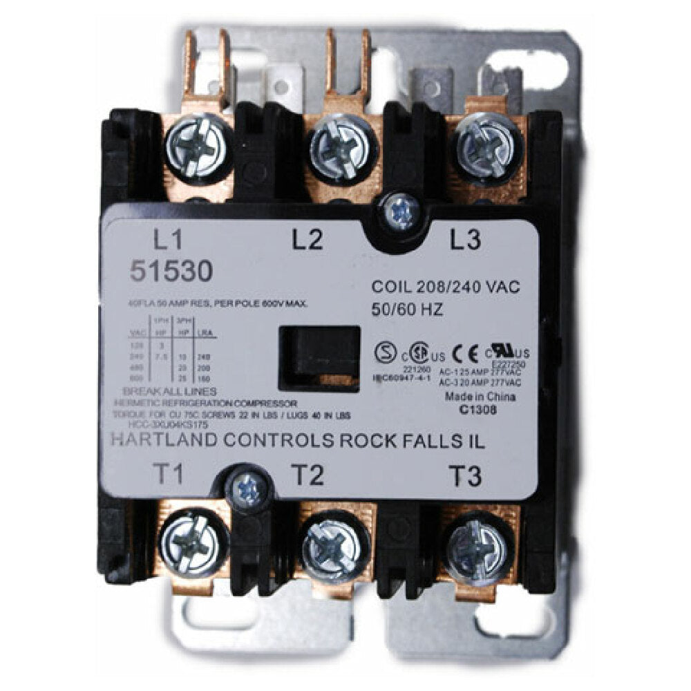 Henny Penny HEN19405 Contactor 3pole 240v 40a