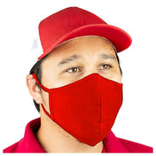 AllPoints 8014464 Face Masks 5 Pk Reusabl Ext Red Int Blue