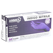 AllPoints 8014537 Gloves Ntrl Exam Bx/100 Indigo Pwdrfree Md