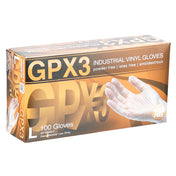 AllPoints 8014545 Gloves Gpx3 Vnl Bx/100 Pwdrfree Clr Size L
