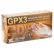 AllPoints 8014546 Gloves Gpx3 Vnl Bx/100 Pwdrfree Clr Size Xl