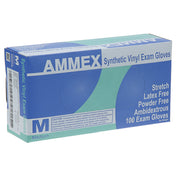 AllPoints 8014554 Gloves Vnl Exam Bx/100 Pwdrfree Ivory Md