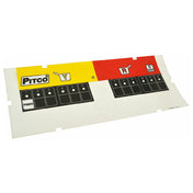 Pitco A6096401 Lbl Ovrly 2 Zn Fries