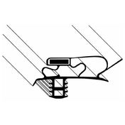 Delfield DELBIP00006 Gasket Door 18 Std Ht