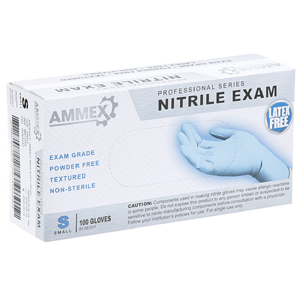 AllPoints 8015082 Sm Nitrile Pf Gloves 100/bx