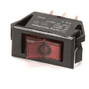 H & K International E-1-19-1 Rocker Switch Power 125v Red