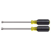 Klein Tools 646M Nut Driver Set Mag 6 Inch Shafts 2 Piece