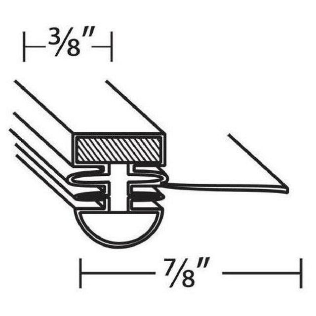 AllPoints 8016495 53 1/2 X 25 1/2 Gasket Turbo Air