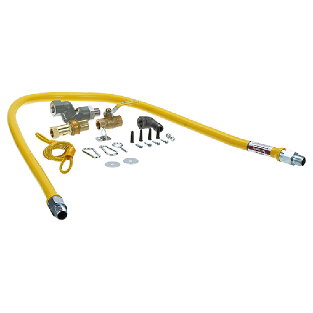 Private Label MVR8016562 Mavrik Gas Hose Kit 1/2" X 60" W/ Swivel