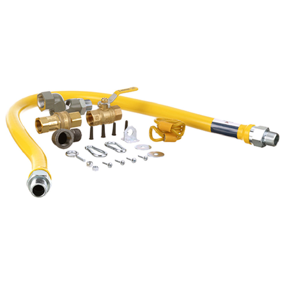 Dormont 1675KITS48 Mavrik Gas Hose Kit 3/4" X 48" W/ Swivel