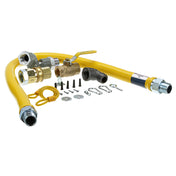 Dormont 16100KITS48 Mavrik Gas Hose Kit 1" X 48" W/ Swivel