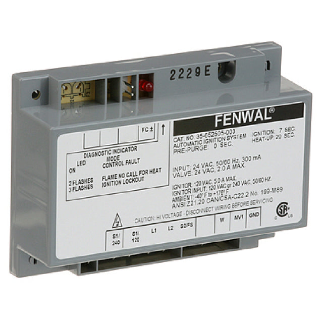 Bakers Pride M150A Ignition Module 120/240v