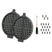AllPoints 8017541 Waffle Replacement 2 Plates Screws Screwd