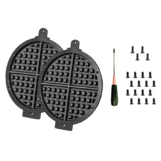 AllPoints 8017541 Waffle Replacement 2 Plates Screws Screwd