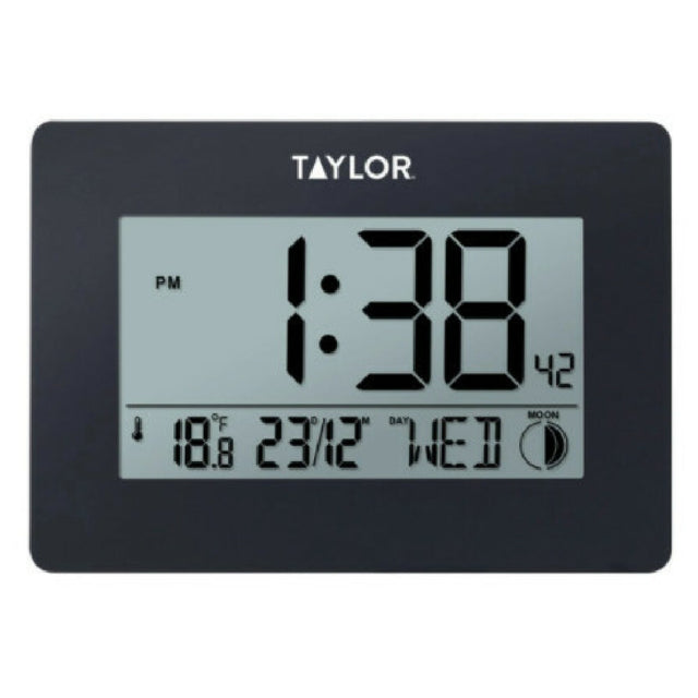 Taylor Thermometer 5265191Â  Clock Digital 14 F/140 W/ Thermometer And Date