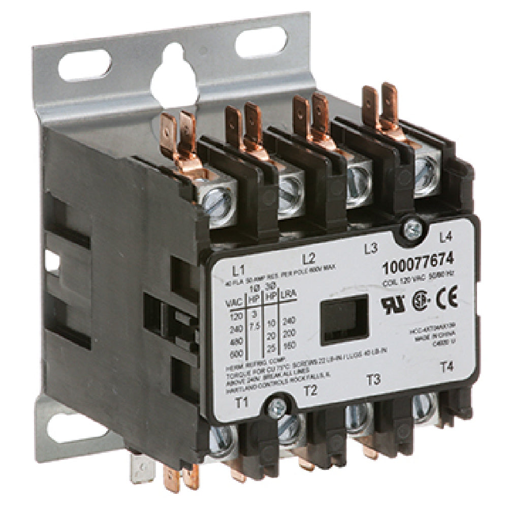 AllPoints 8017571 Contactor 4p 50a 120v