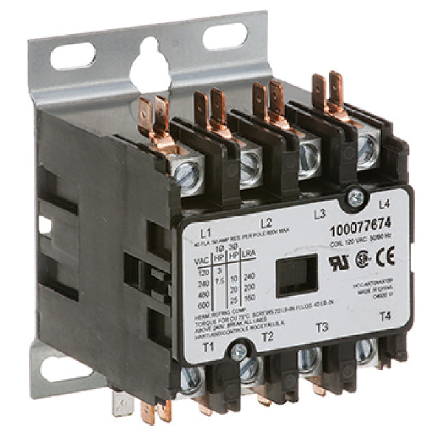 AllPoints 8017571 Contactor 4p 50a 120v