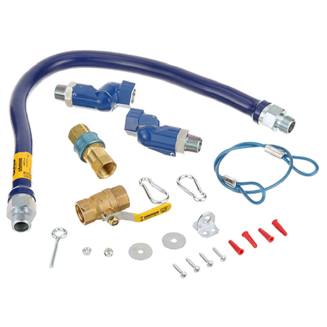 Dormont 1675KIT2S36 Gas Hose Kit 3/4" Dia Snapfast Swivel Max
