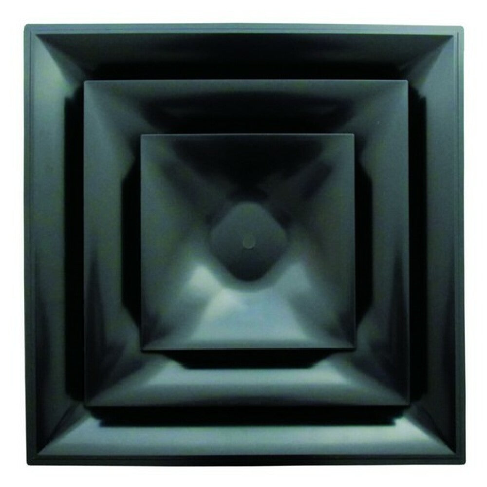 AllPoints 8018490 10 In Celing Diffuser Never Rust 3 Cone Black