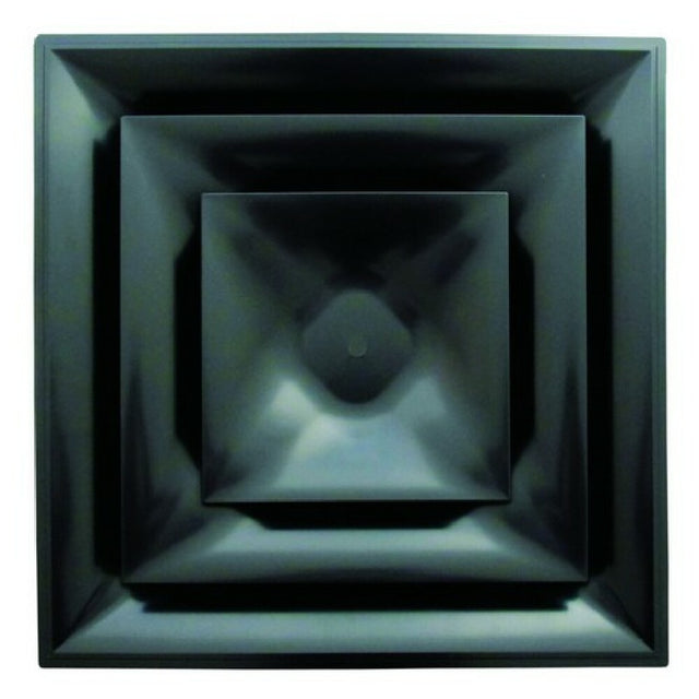 AllPoints 8018490 10 In Celing Diffuser Never Rust 3 Cone Black