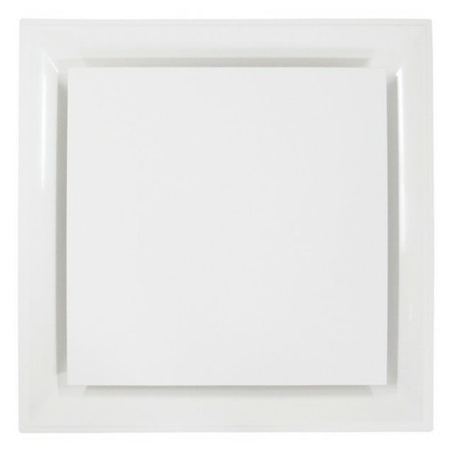 AllPoints 8018494 8 In Celing Diffuser Never Rust Plaque White