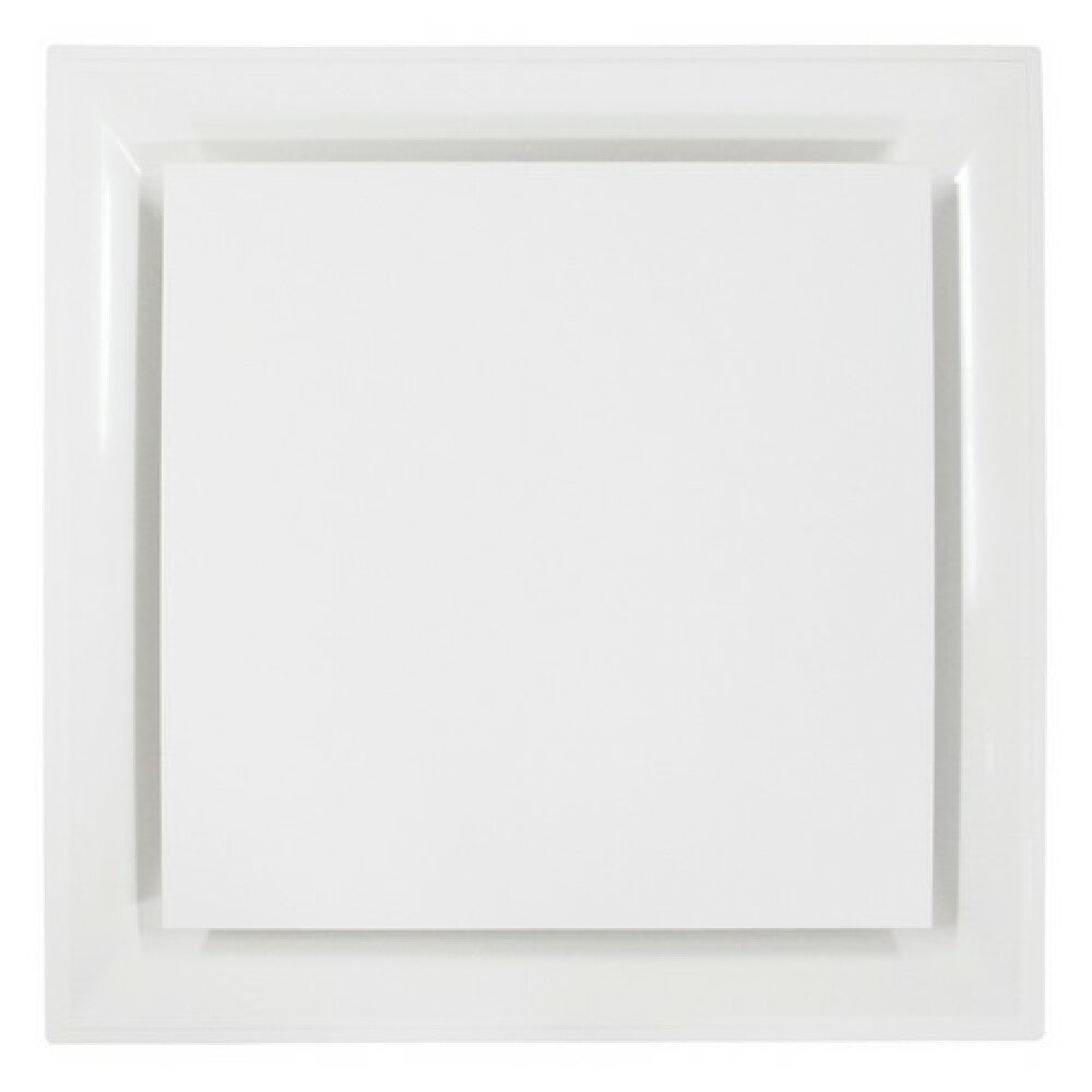AllPoints 8018500 10in Wht Celing Diffuser Plaque R6 Insulated