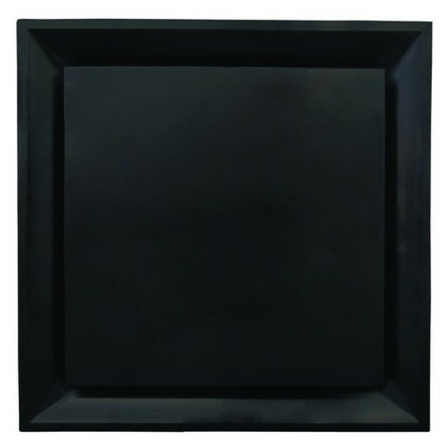 AllPoints 8018506 12in Blk Celing Diffuser Plaque R6 Insulated