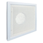 AllPoints 8018517 10 In Wht Filter Grille