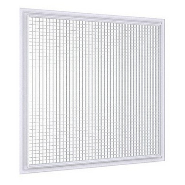 AllPoints 8018525 22x22 In Return Grille High Volume Eggcrate