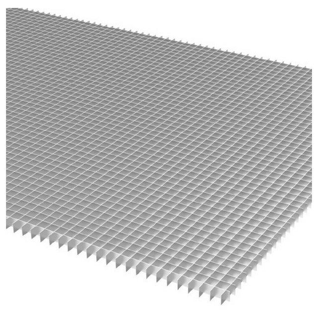 AllPoints 8018531 Mill Finish Eggcrate Aluminum