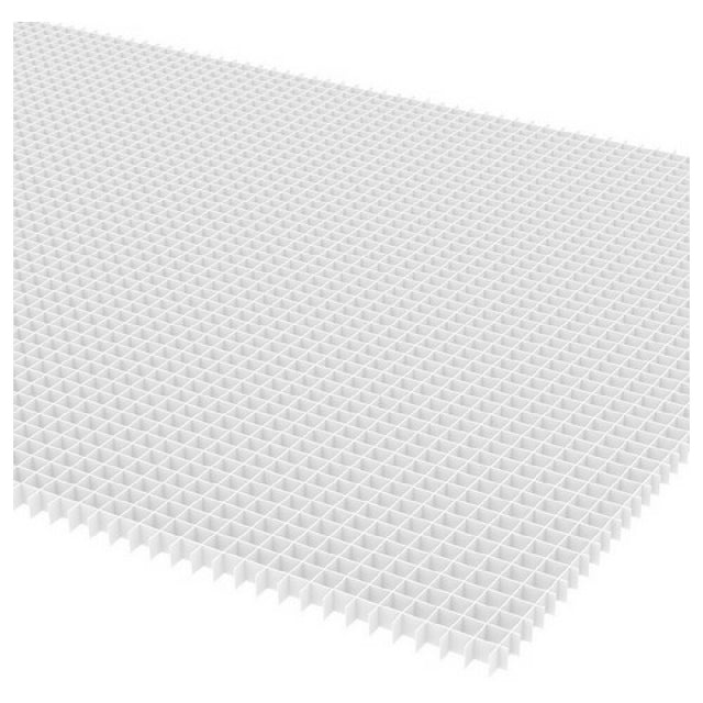 AllPoints 8018533 White Finish Eggcrate Aluminum