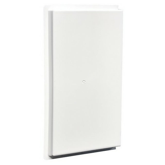 AllPoints 8018545 Side Style Air Diverter White Fits 24 In X 24 In