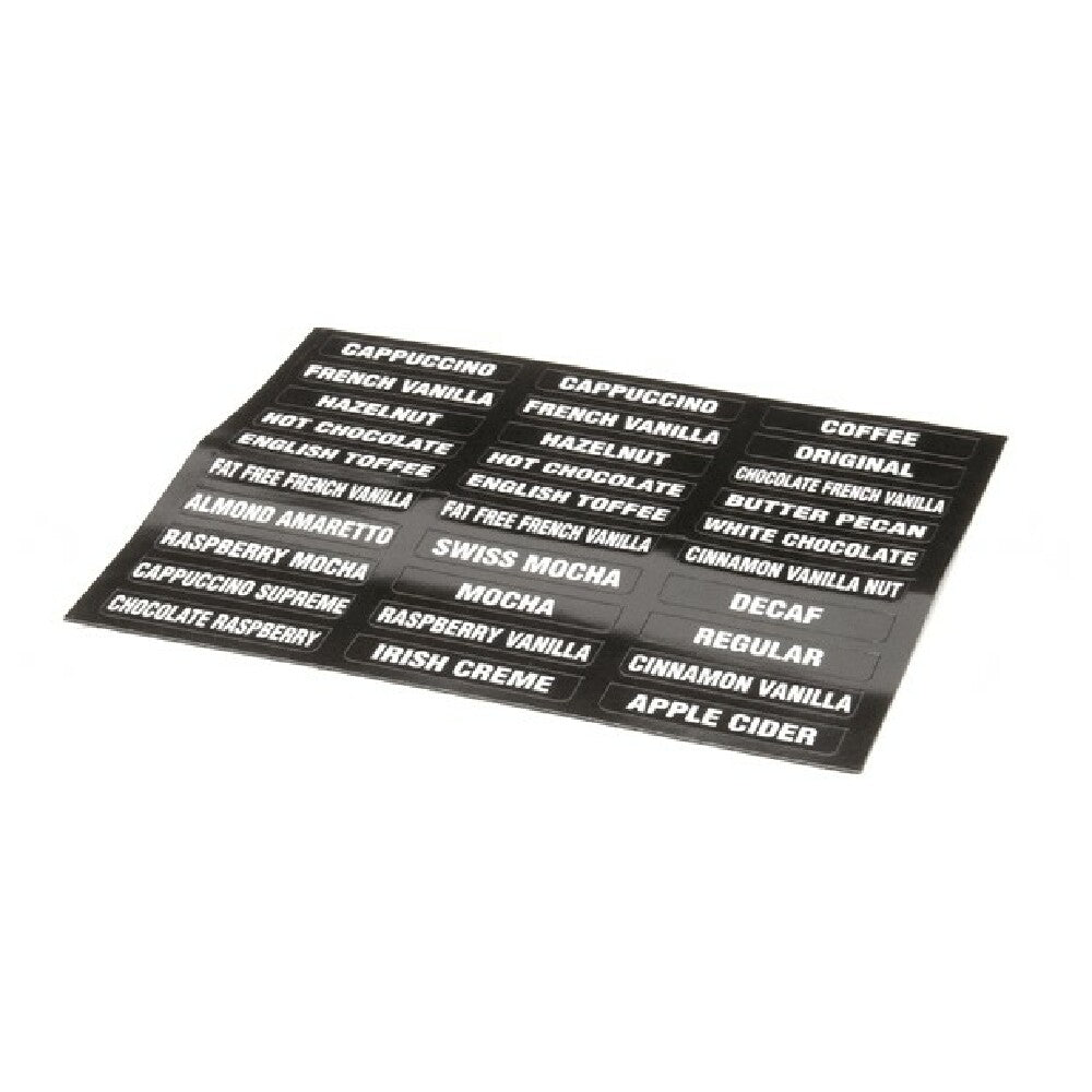 Bunn 38749 Decal Flvr Labels Imix (new)