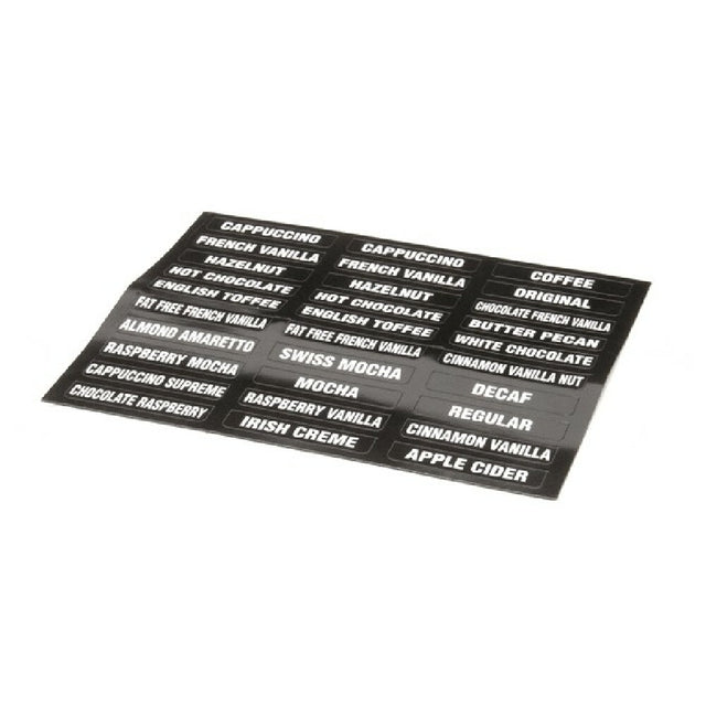 Bunn 38749 Decal Flvr Labels Imix (new)