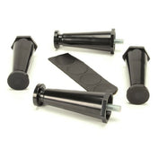 Bunn 13255.0003 Kit Leg 4.0 Adj Blk Plstc Flg