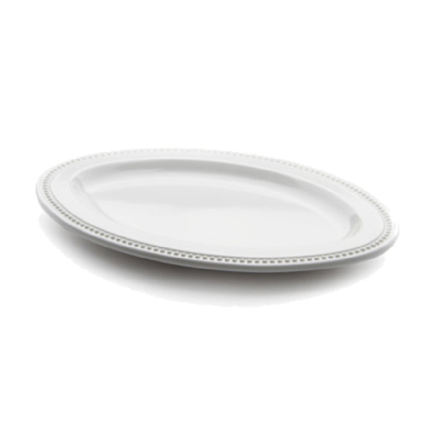 Elite Global Solutions M128OV-NW Platter 12"L X 8-1/2"W X 1"H Oval