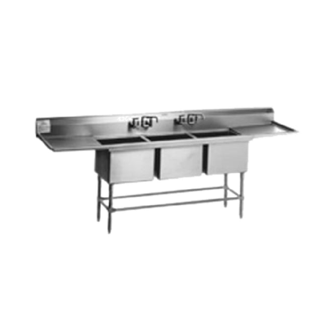 Eagle FN2860-3-18R-14/3 Spec-Master® FN Series Sink Three Compartment 85-1/2"W X 35"D